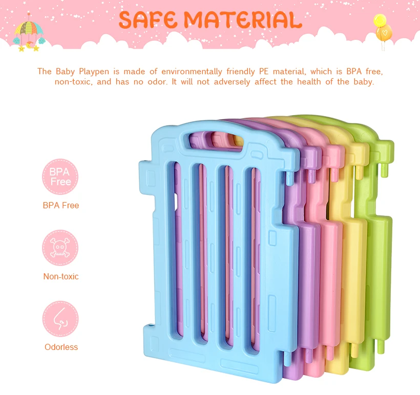 LIVING basics Baby Playpen 80×32×61cm - photo 3