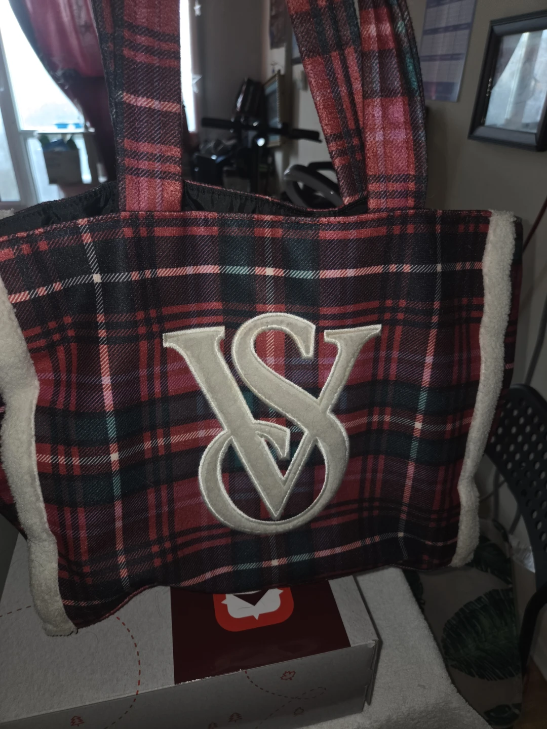 Victoria's Secret Plaid Tote Bag - photo 2