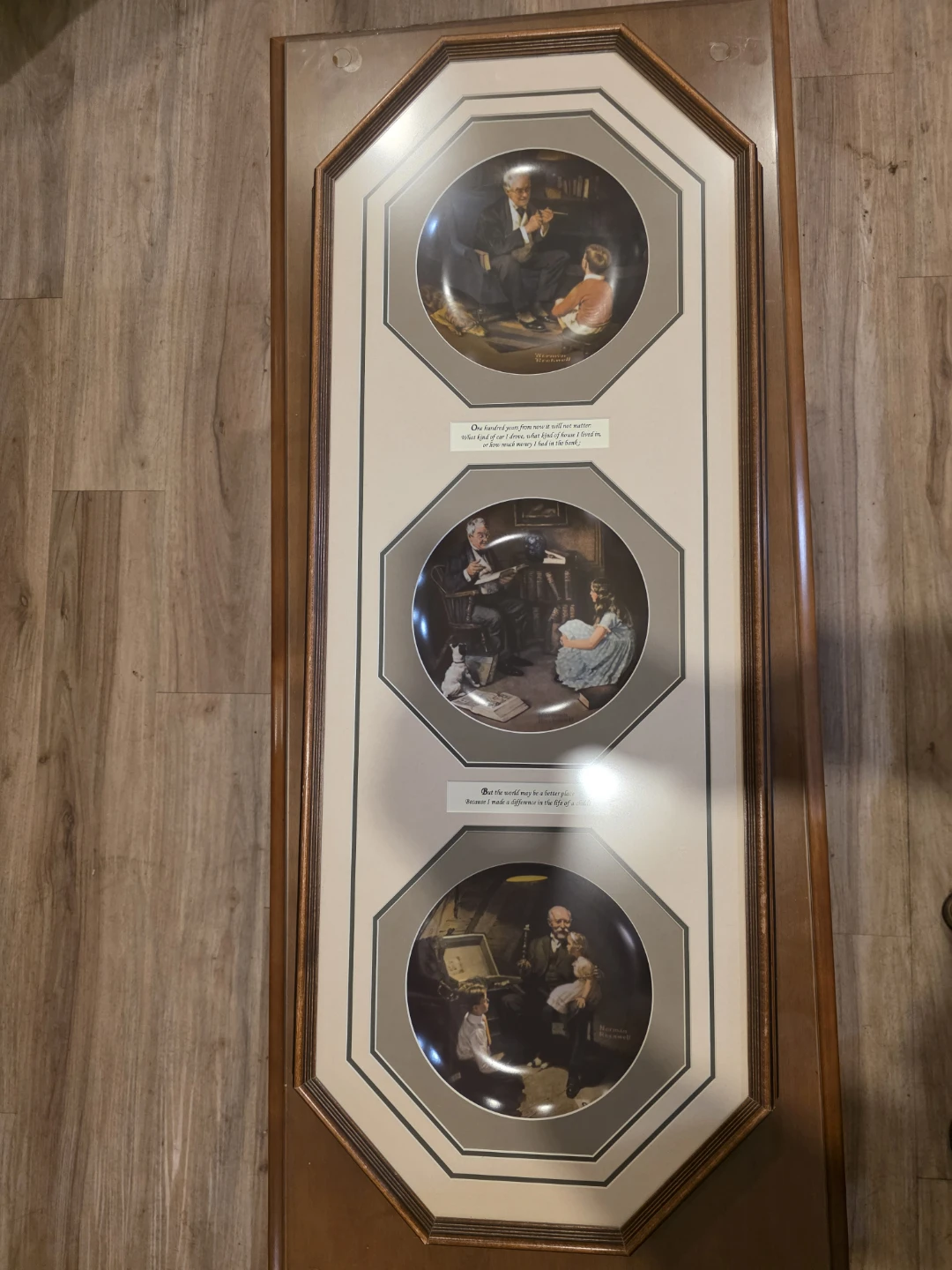 Norman Rockwell Collection Decorative Plates