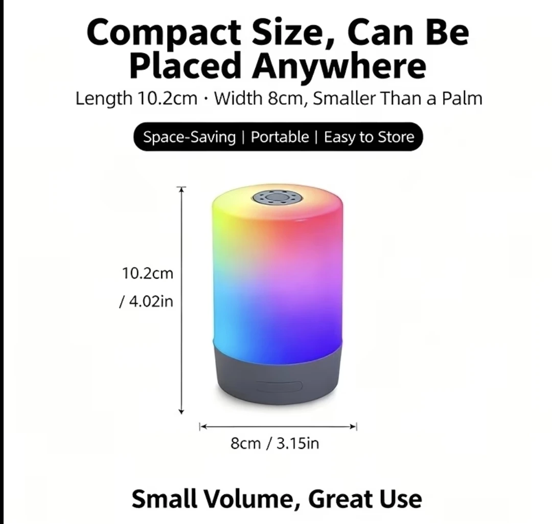 RGB 16 Colors Touch Control Lamp - photo 2