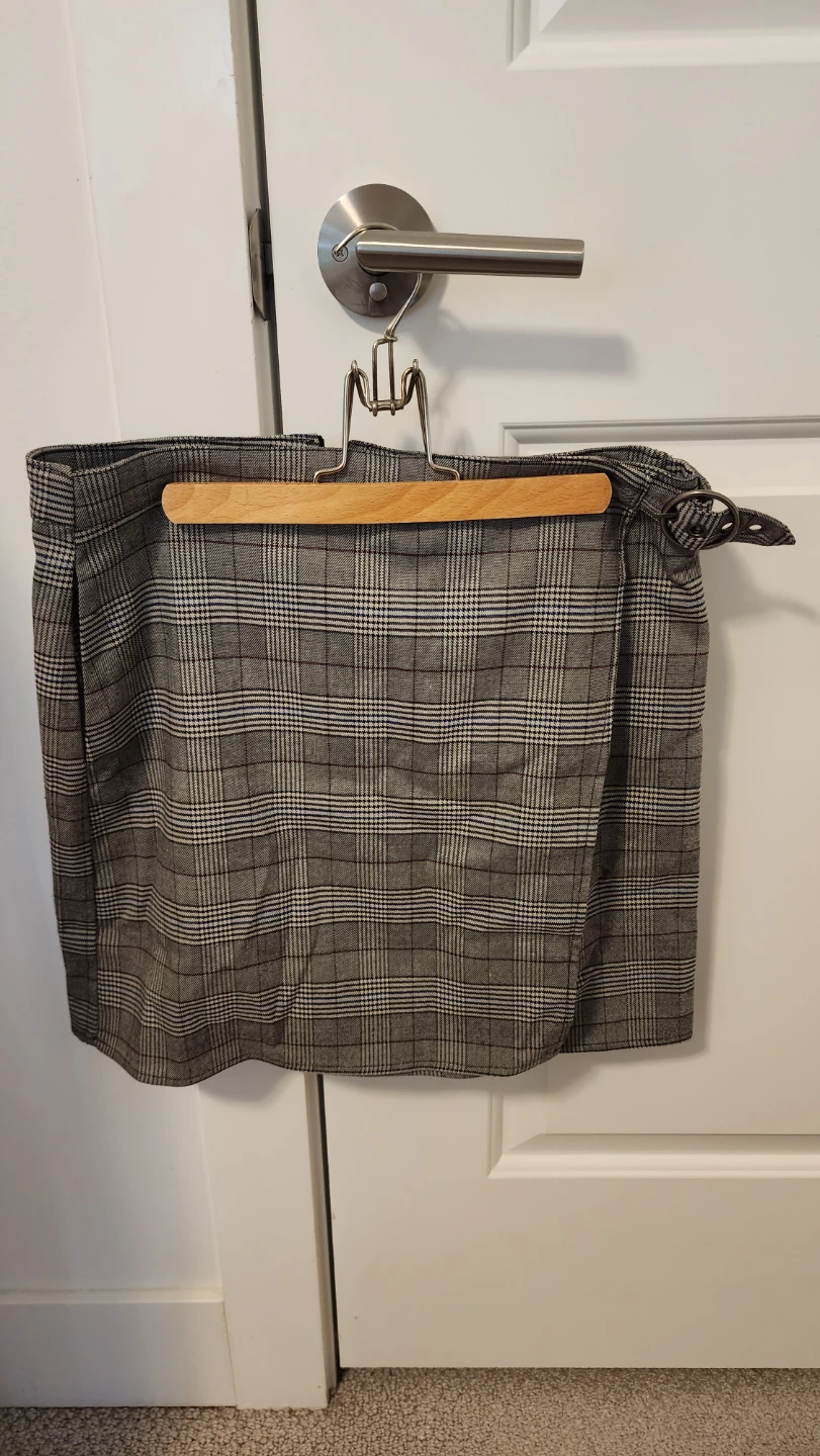 Plaid Mini Skirt