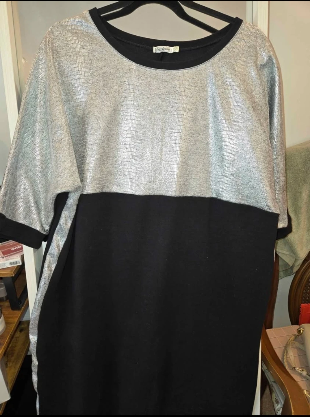 Exclusive Black and Silver dress - photo 3