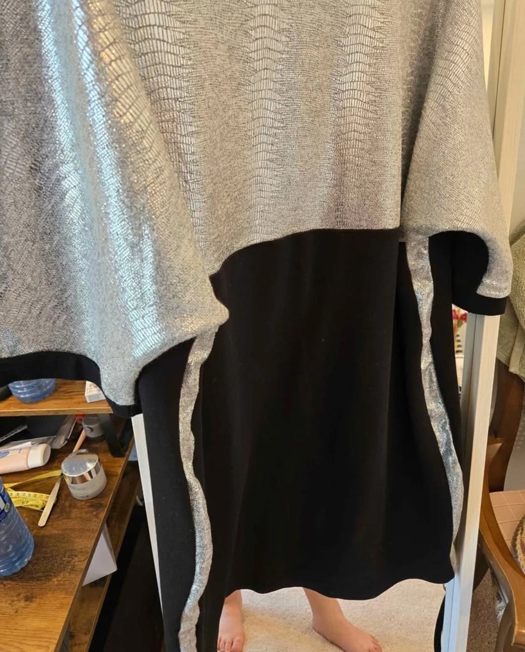 Exclusive Black and Silver dress - photo 4