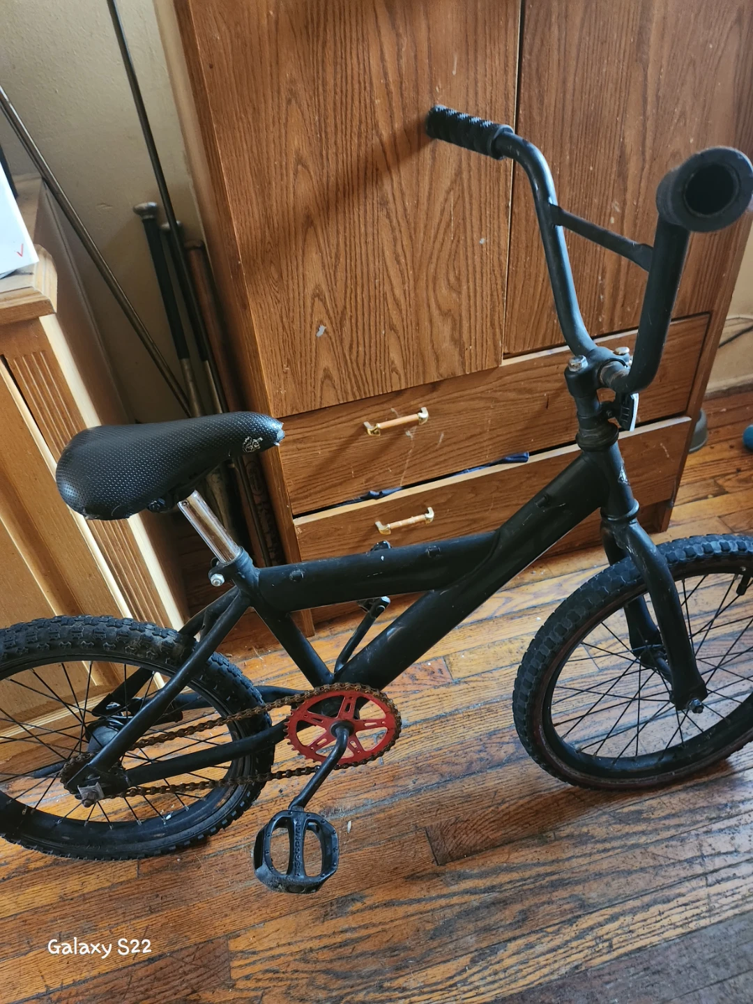 Black BMX Bike