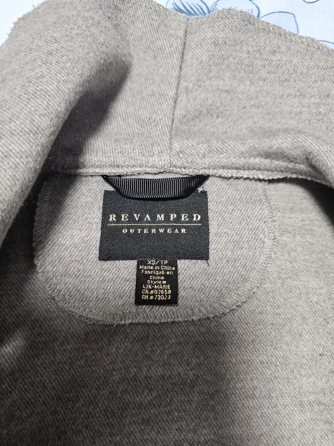 Revamped Outerwear Grey Drape Cardigan - photo 5
