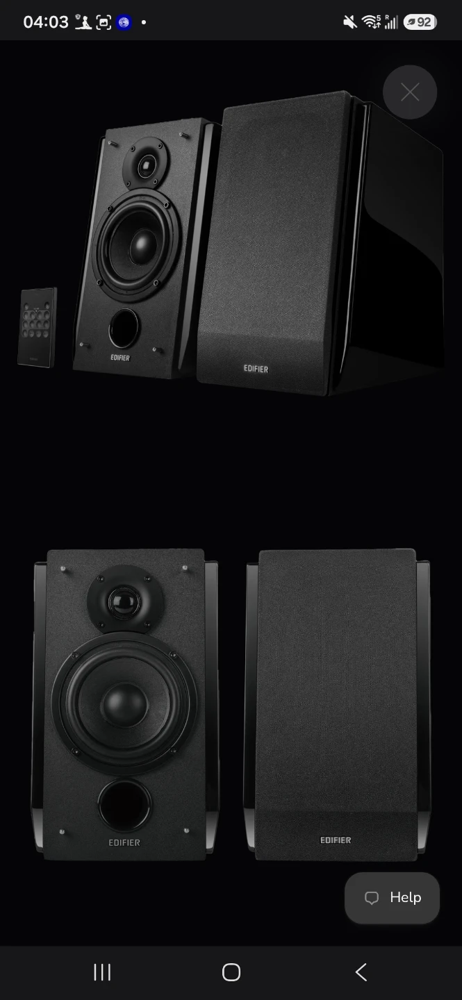 Edifier Speakers (bluetooth) r1850db with subwoofer out - photo 2