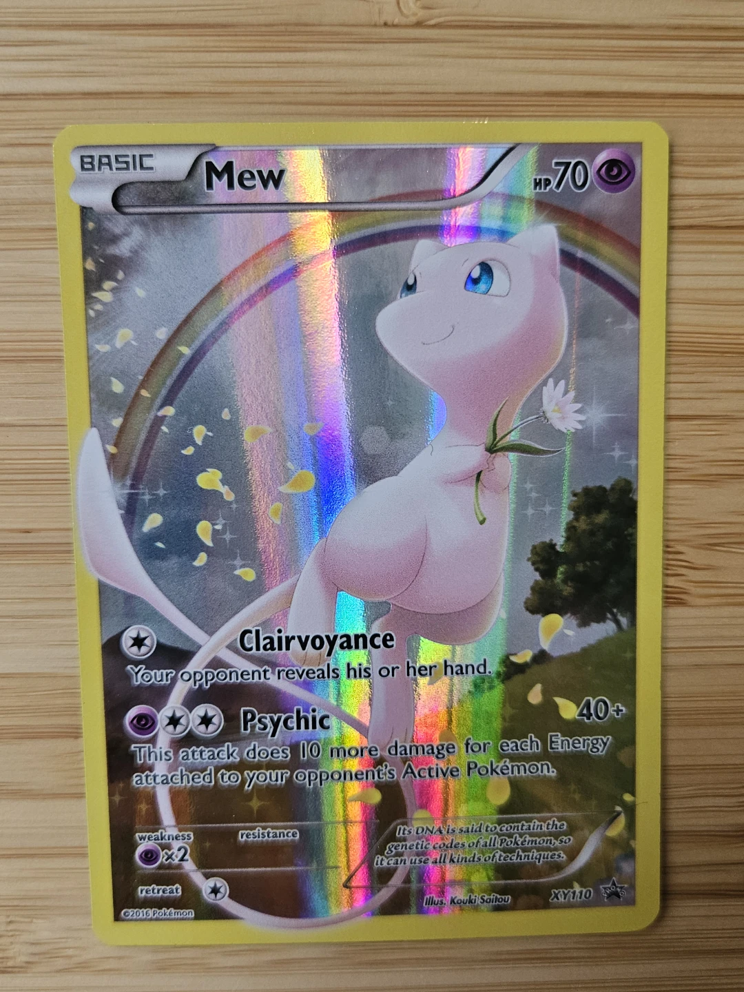 Pokémon Mew #XY110 – Black Star Promo – Holo Rare - photo 2