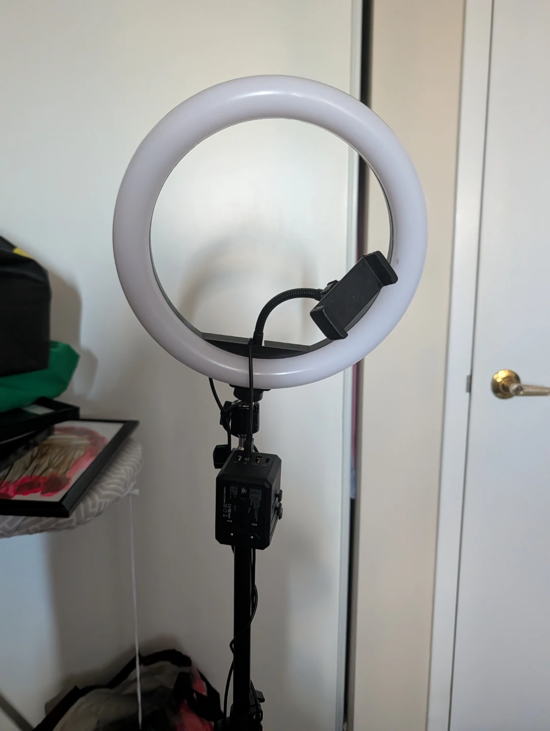Ring Light with Phone Holder