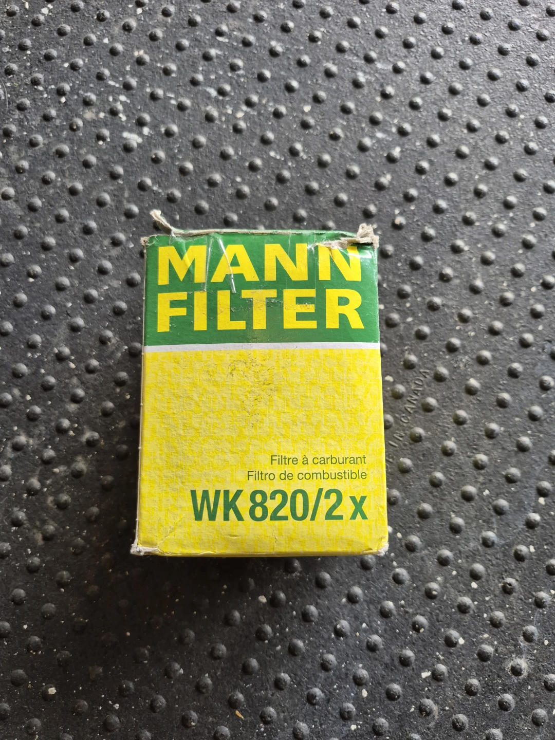 Mann Filter WK 820/2x Fuel Filter