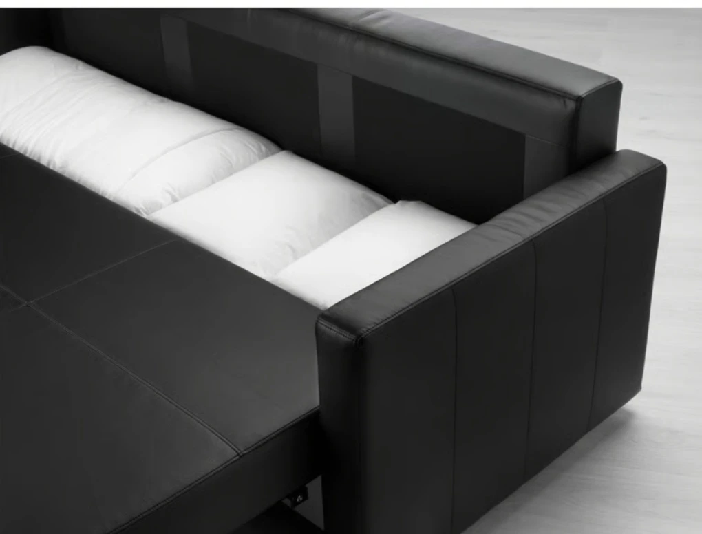 IKEA FRIHETEN Three-Seater Sofa Bed in Bomstad Black - photo 3