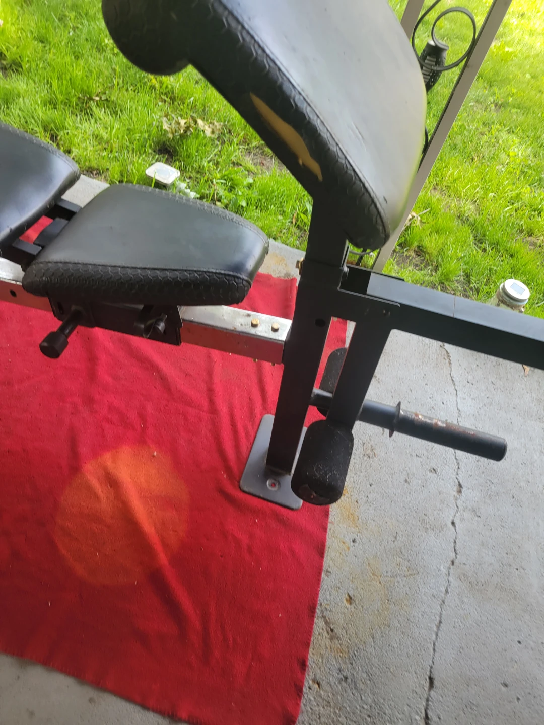 GOLD'S GYM OLYMPIC BENCH WITH SQUAT RACK  HEAVY DUTY - photo 5