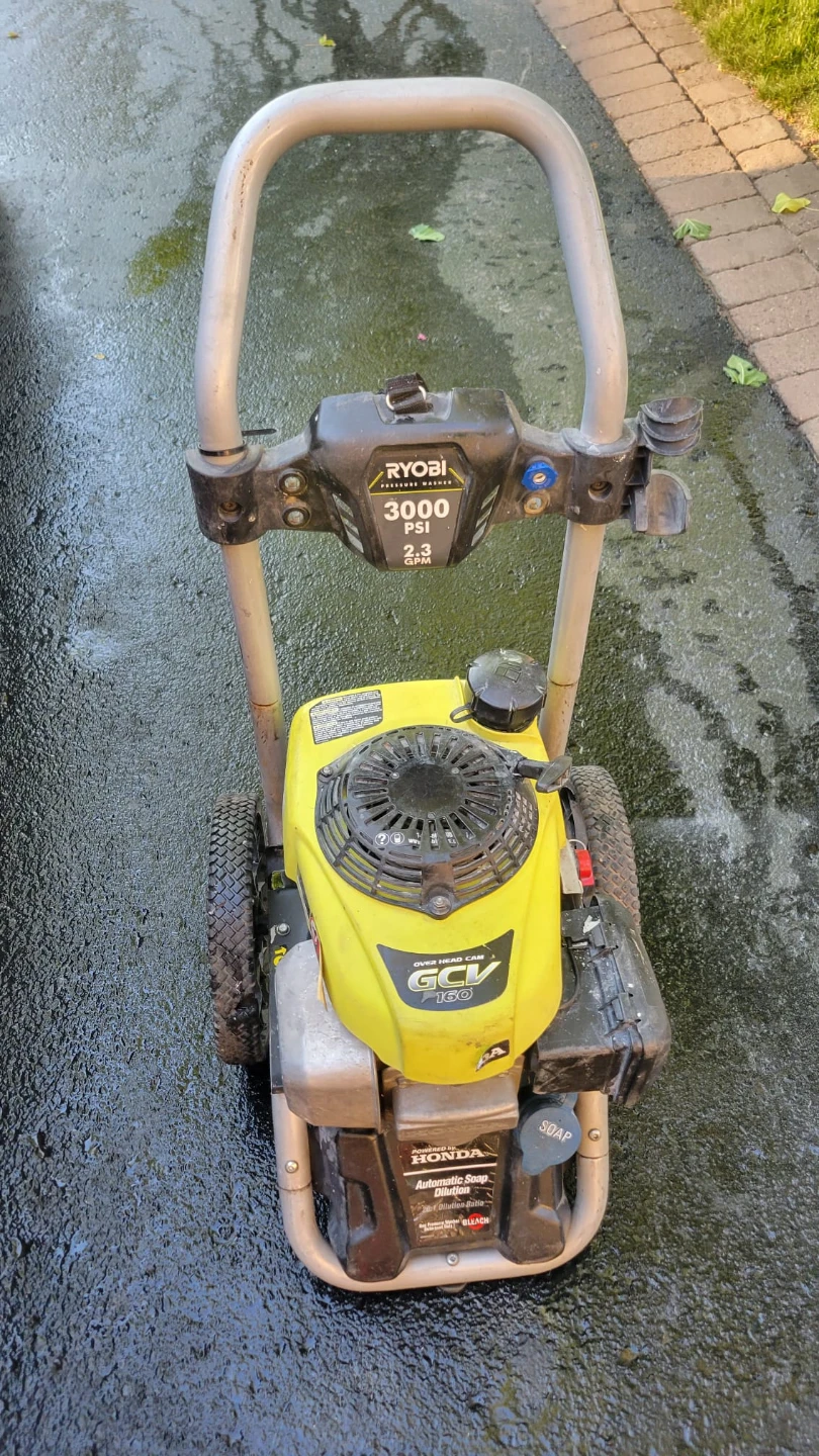 Honda Ryobi 3000 PIS Power Pressure Washer - photo 2