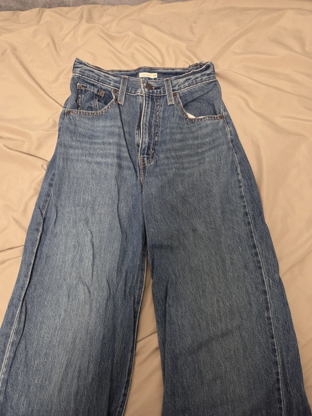 Levi's Cinch wide leg Baggy Jeans Size 24