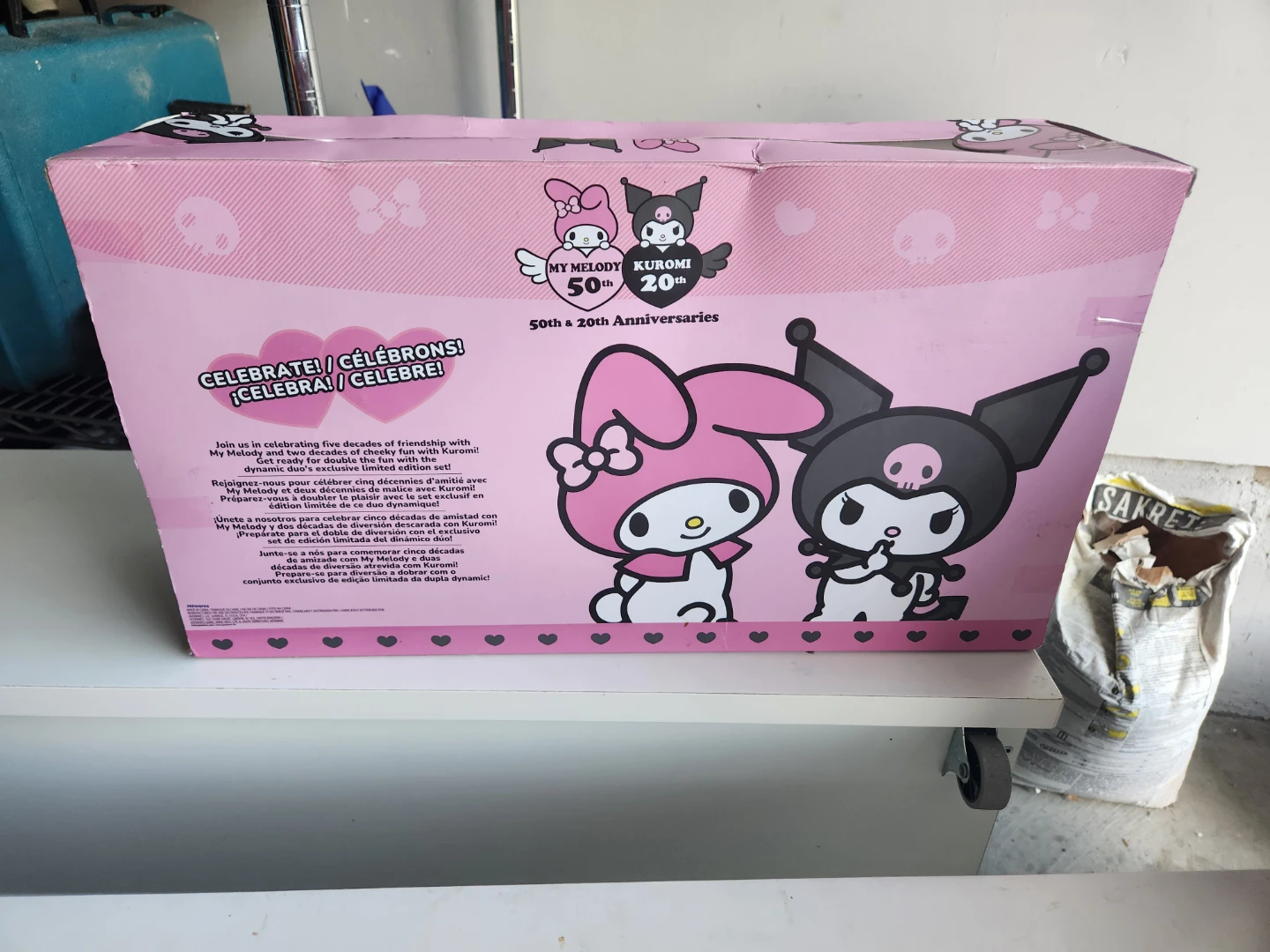 My Melody & Kuromi 50th & 20th Anniversary Plush Set - photo 2