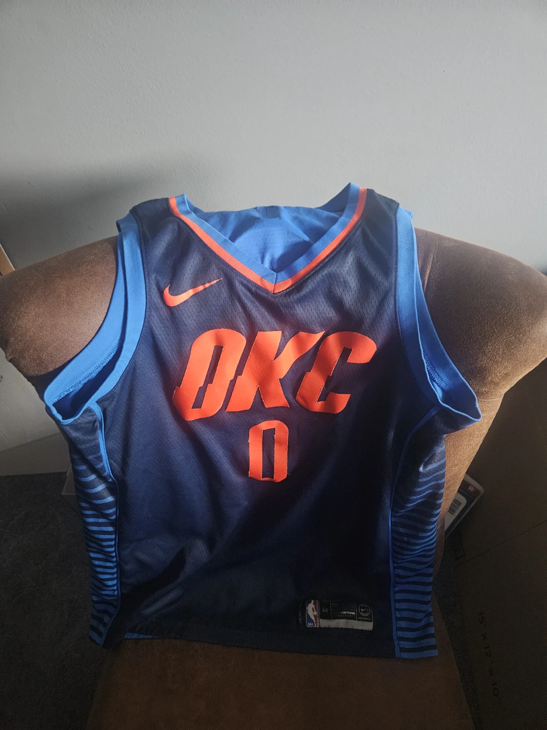 Nike Russell Westbrook 2018 Statement Edition Thunder Jersey