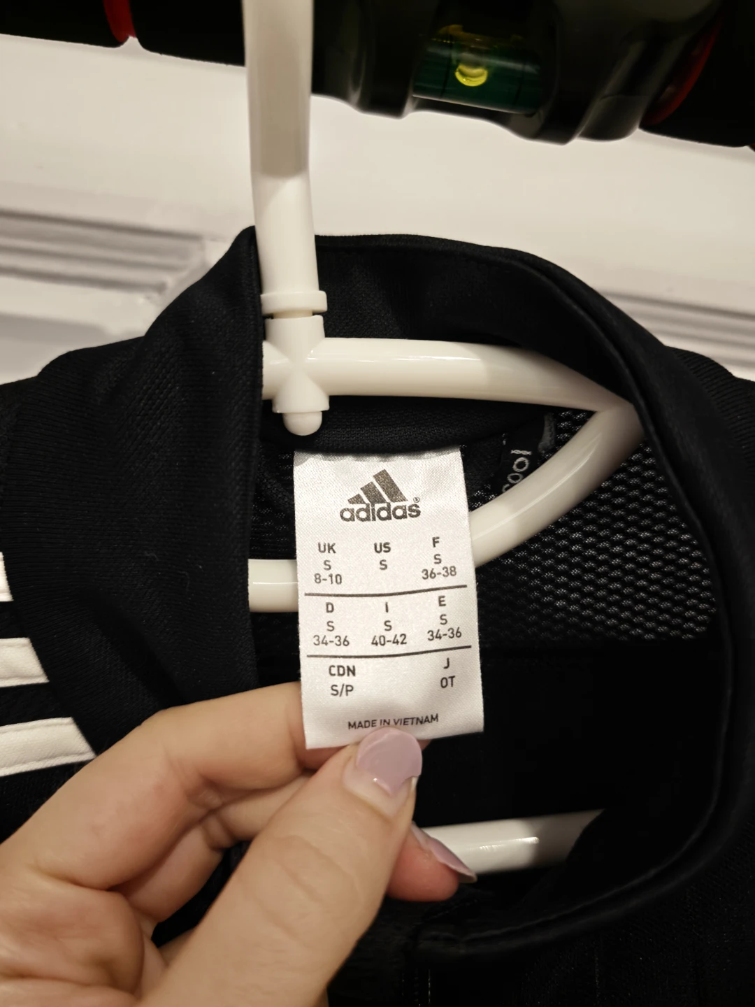 Adidas black and white track jacket - photo 3