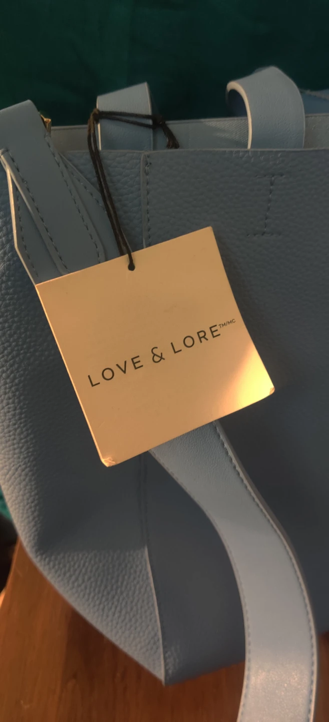 LOVE & LORE Periwinkle Blue Tote Bag - photo 2