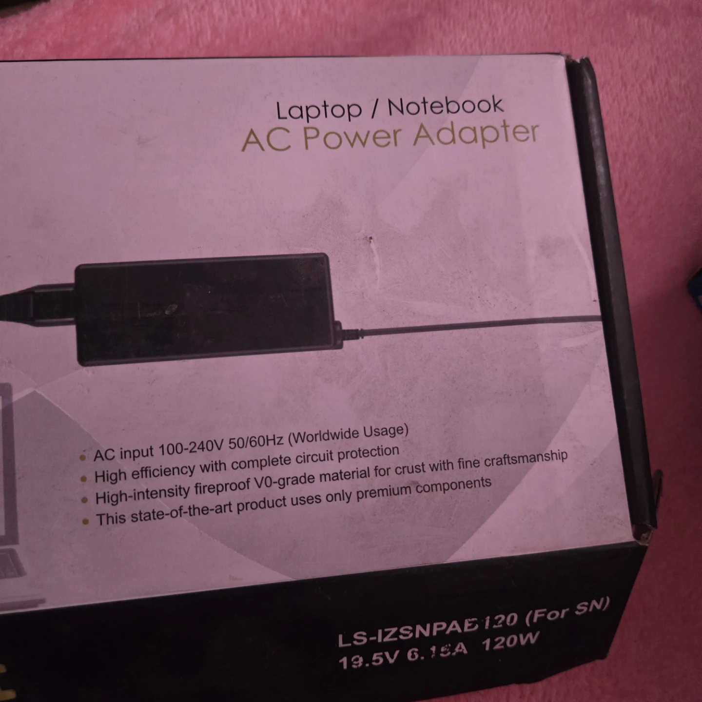 Laptop/notebook  ac power adapter - photo 2