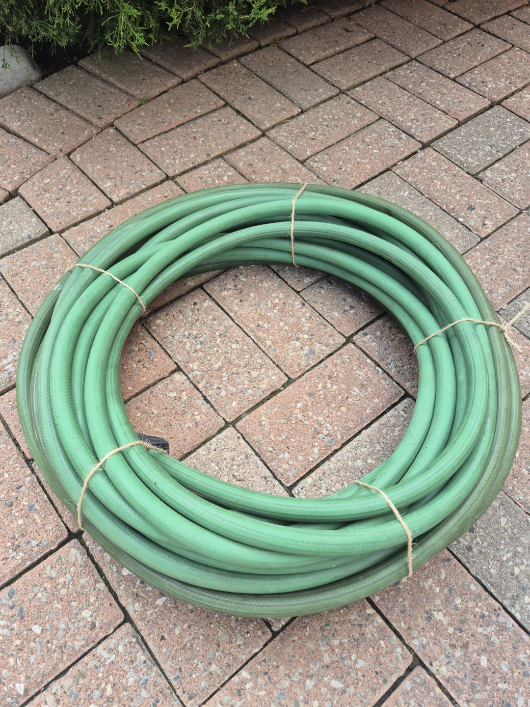 Green Garden Hose