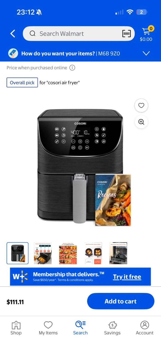 COSORI Air Fryer - photo 2