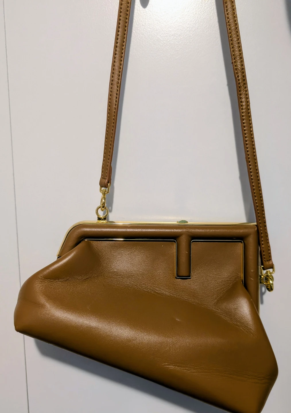 Fendi Brown Leather Clutch/Shoulder Bag - photo 2