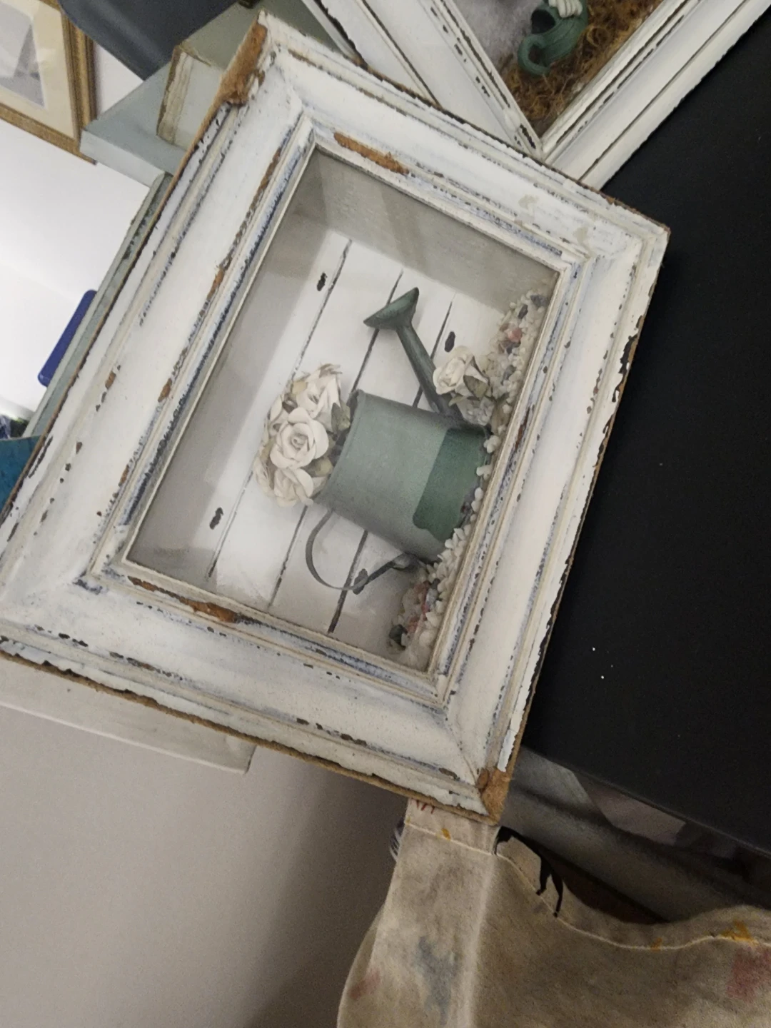 Farmhouse Shadow Box Art - photo 2
