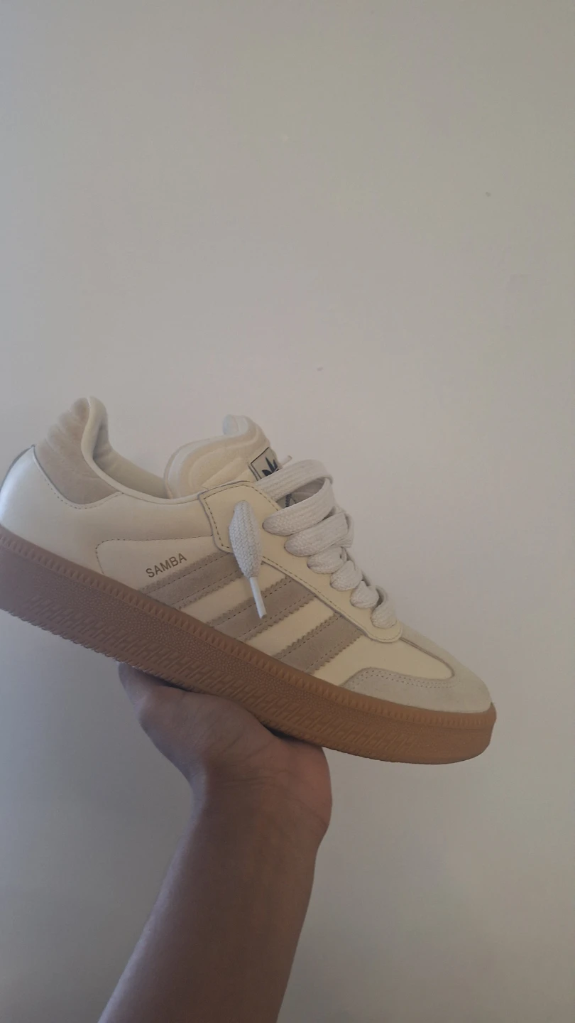 Adidas Samba Cream Gum Sole Sneakers