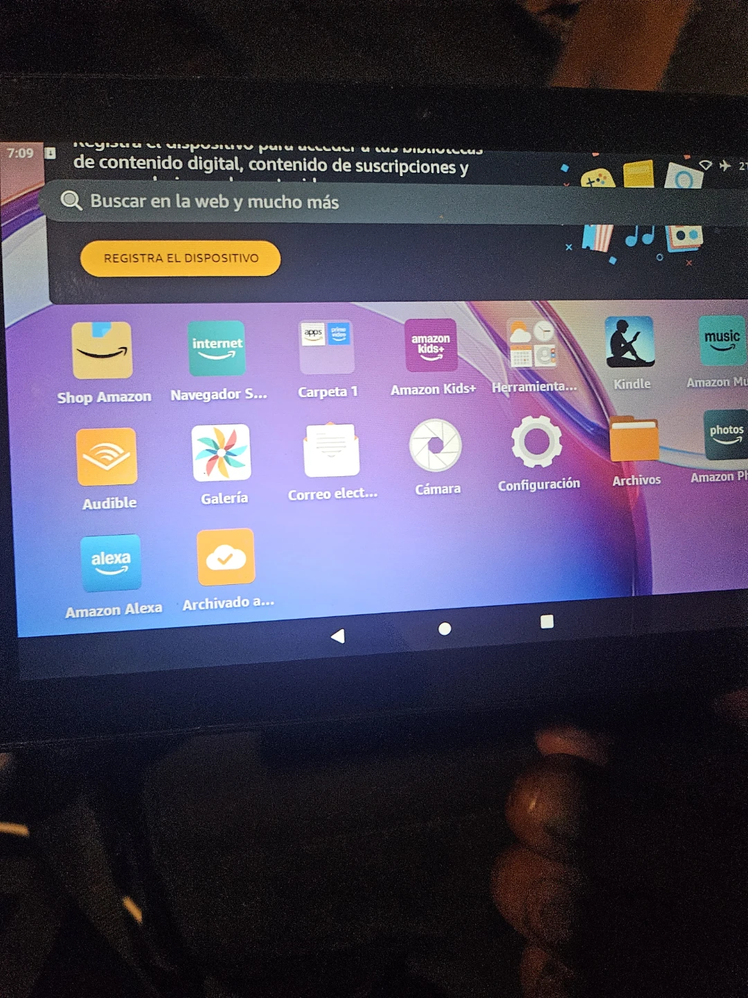 Amazon tablet - photo 2