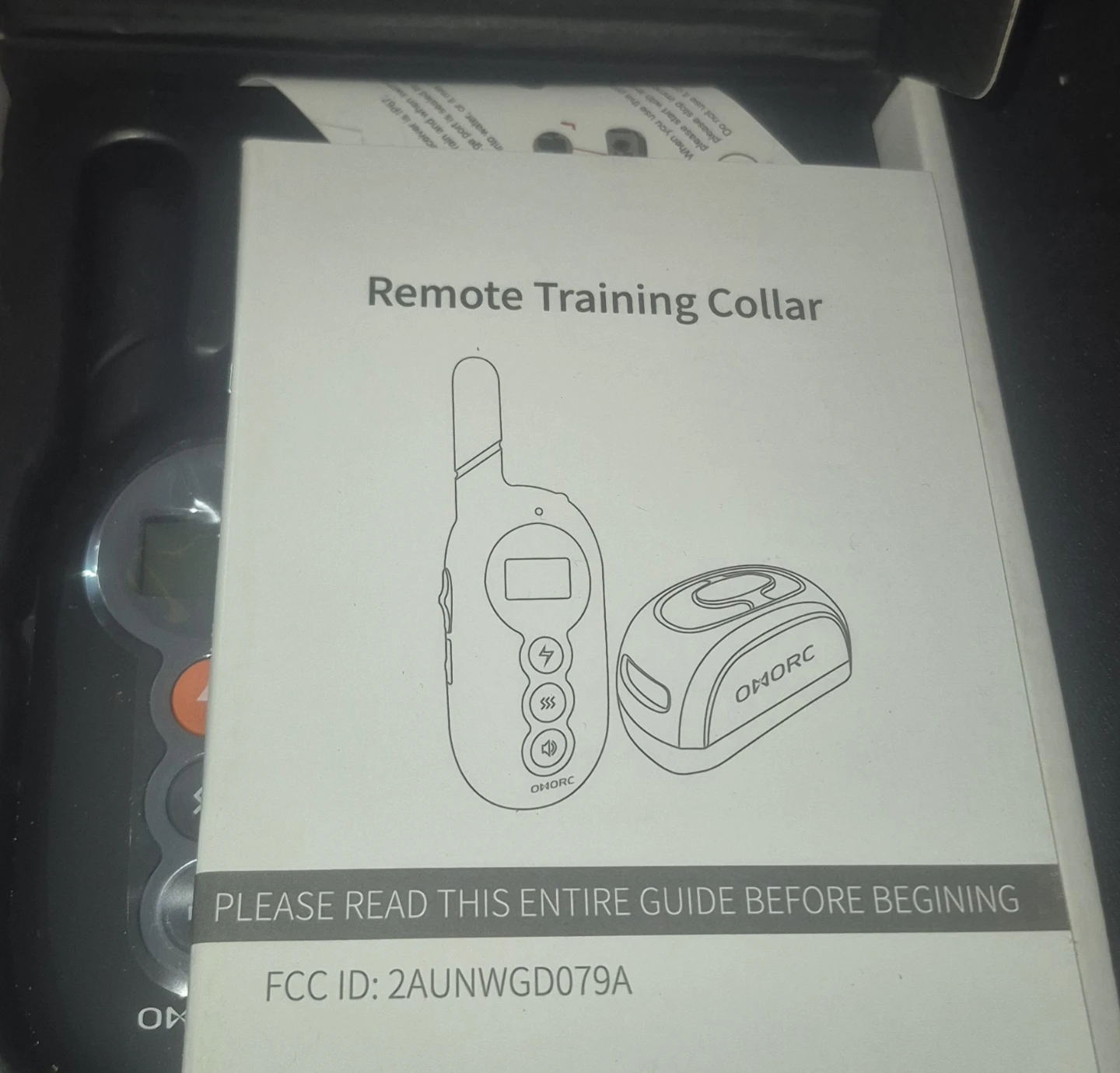 OMORC Remote Dog Training Collar GD079A - photo 4