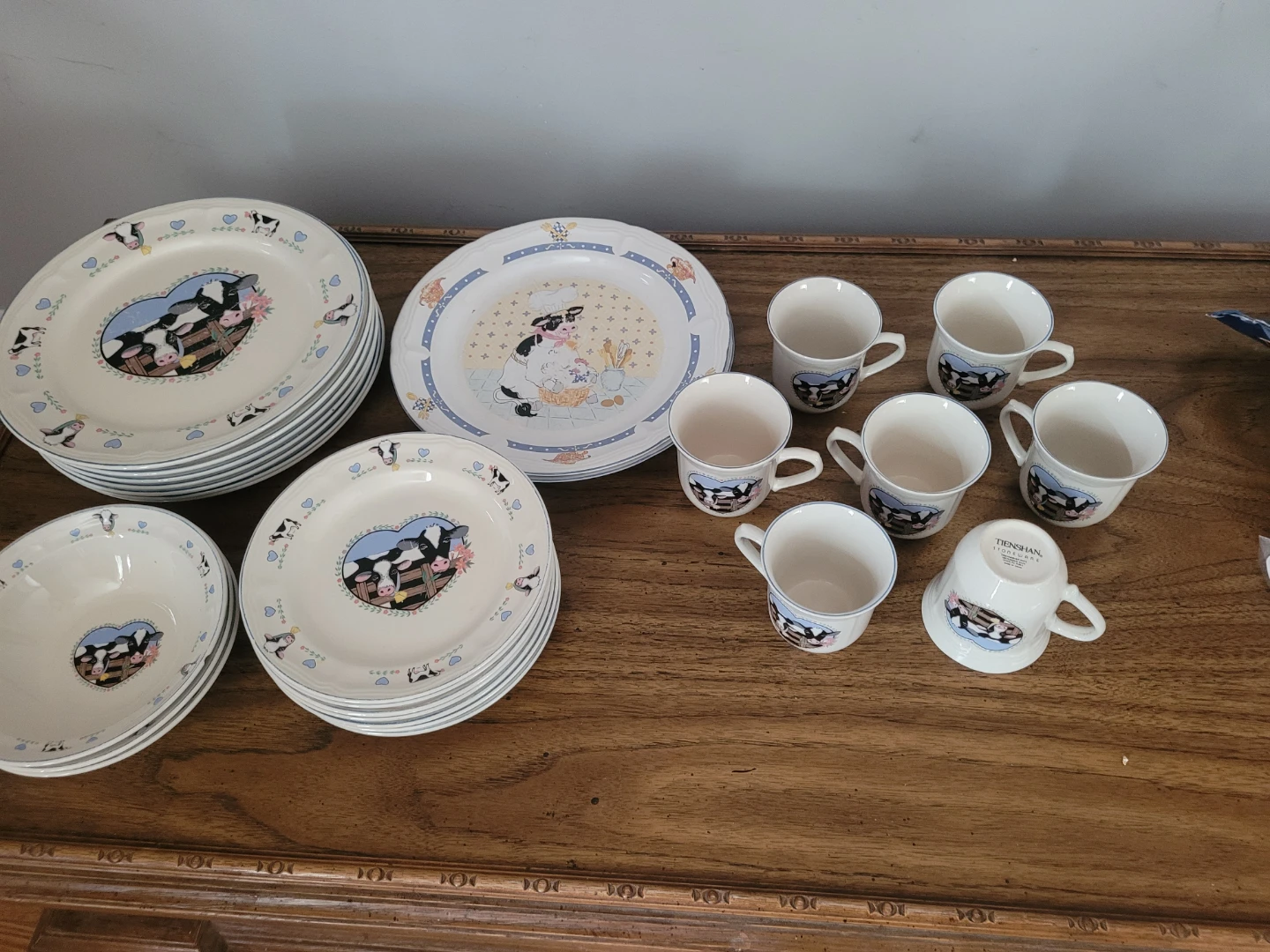 Cow dishes