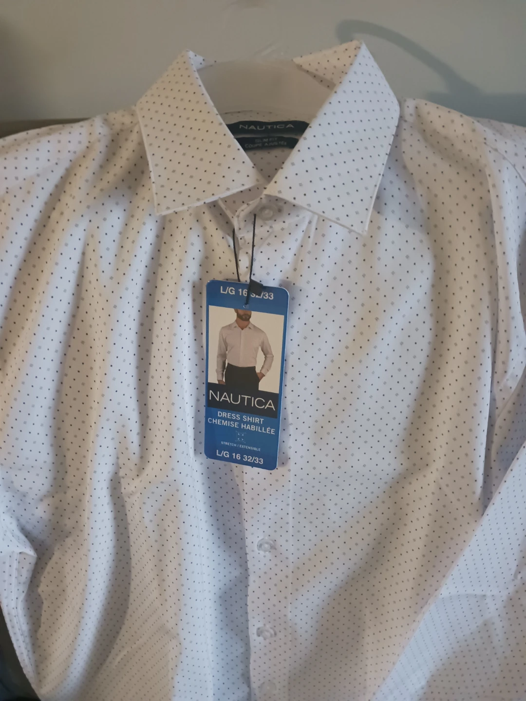 Nautica Men's Dress Shirt L/G 16 32/33 - photo 3