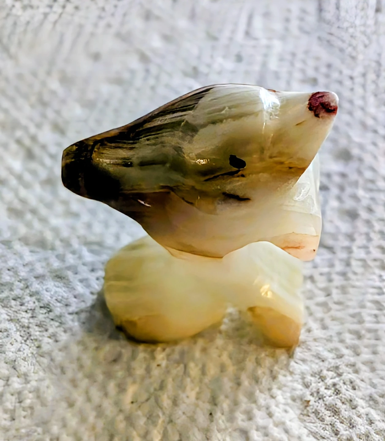 Carved Stone ( Onyx ) Animal Figurines - photo 3