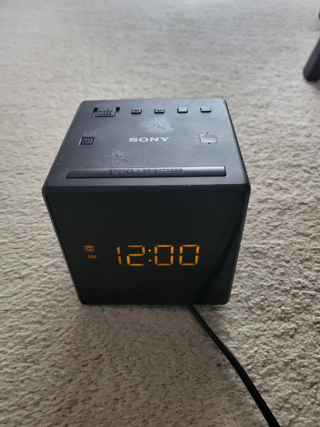 Sony Digital Alarm Clock Radio
