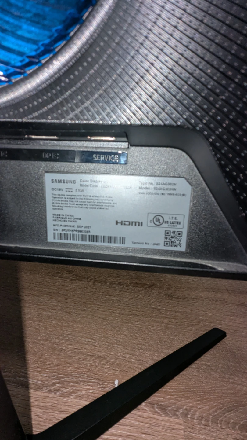 24" Samsung Odyssey G3 Gaming monitor - photo 4