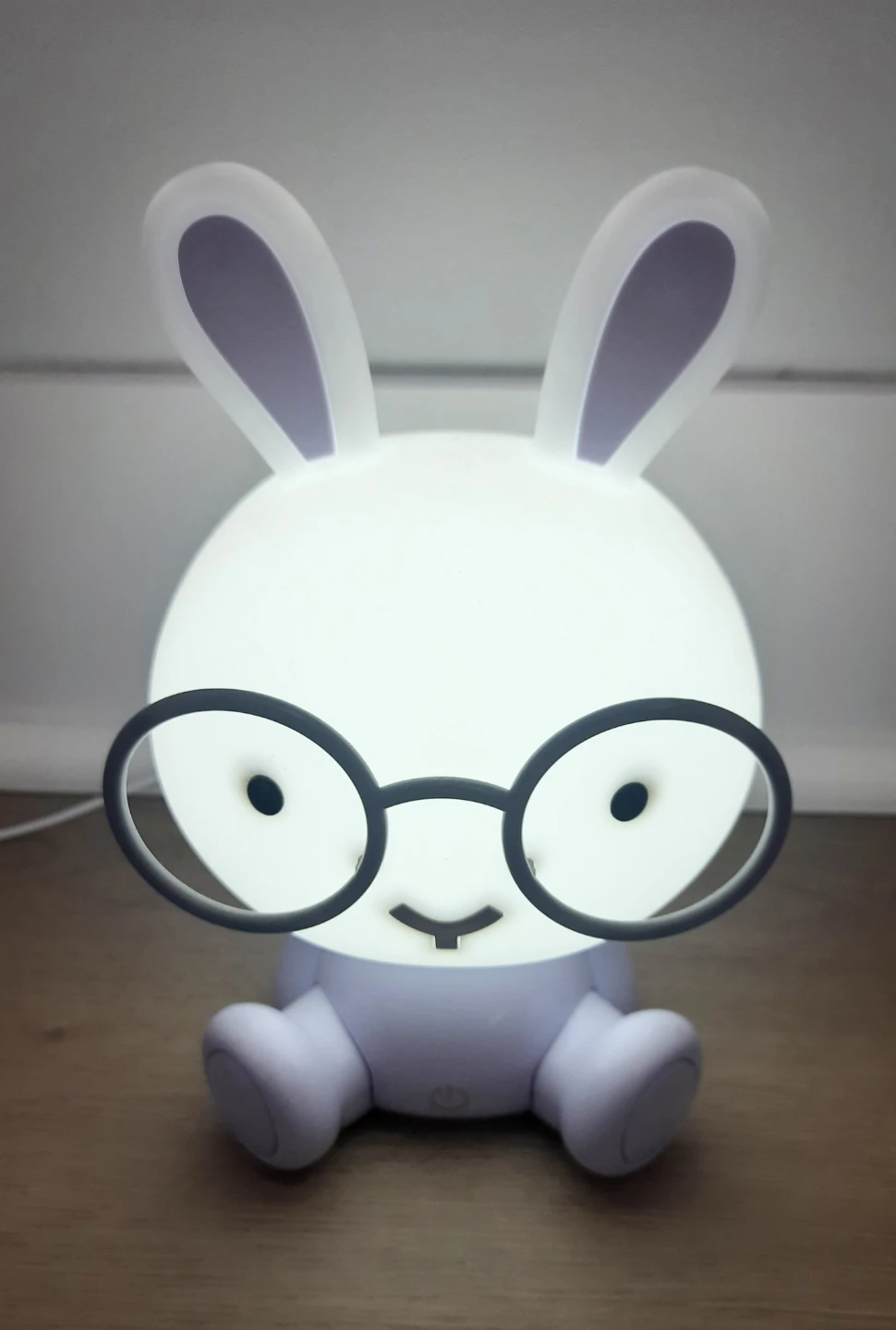 Bunny Night Light with Glasses - photo 2