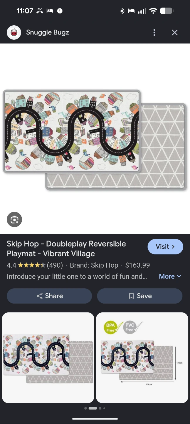 Skip Hop Doubleplay Reversible Playmat - photo 2