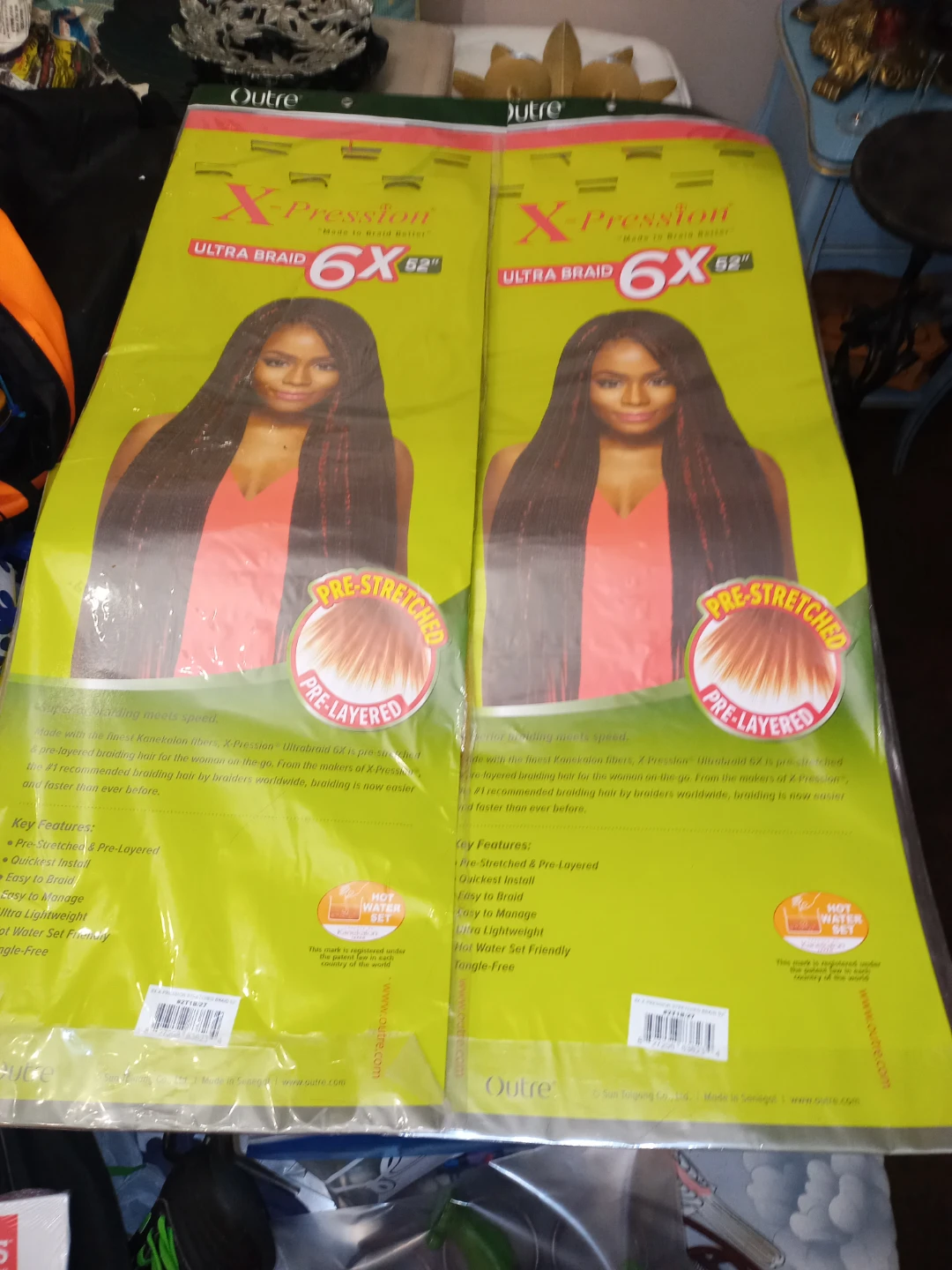 Outre X-Pression Pre Stretched 6X Ultra Braid- 2T1B/27 - photo 2