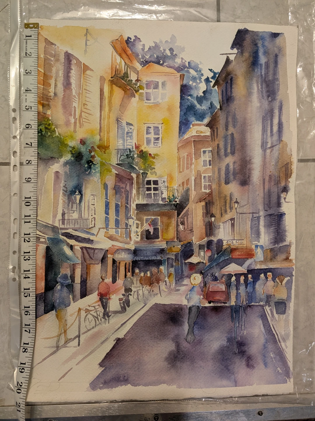 Watercolor painting - photo 2