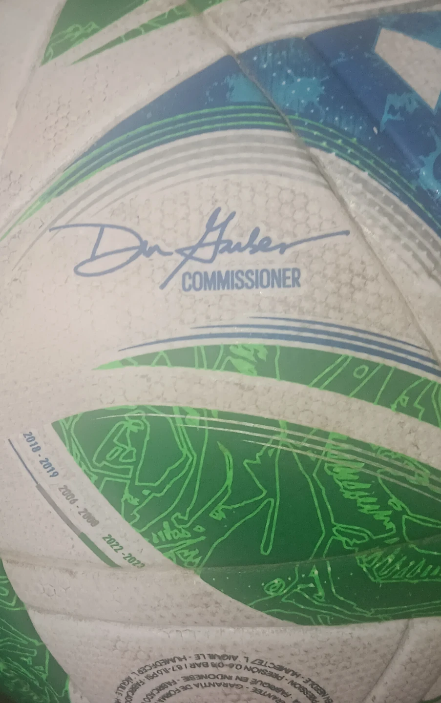 Adidas MLS League Match Ball Replica Soccer Ball - photo 3