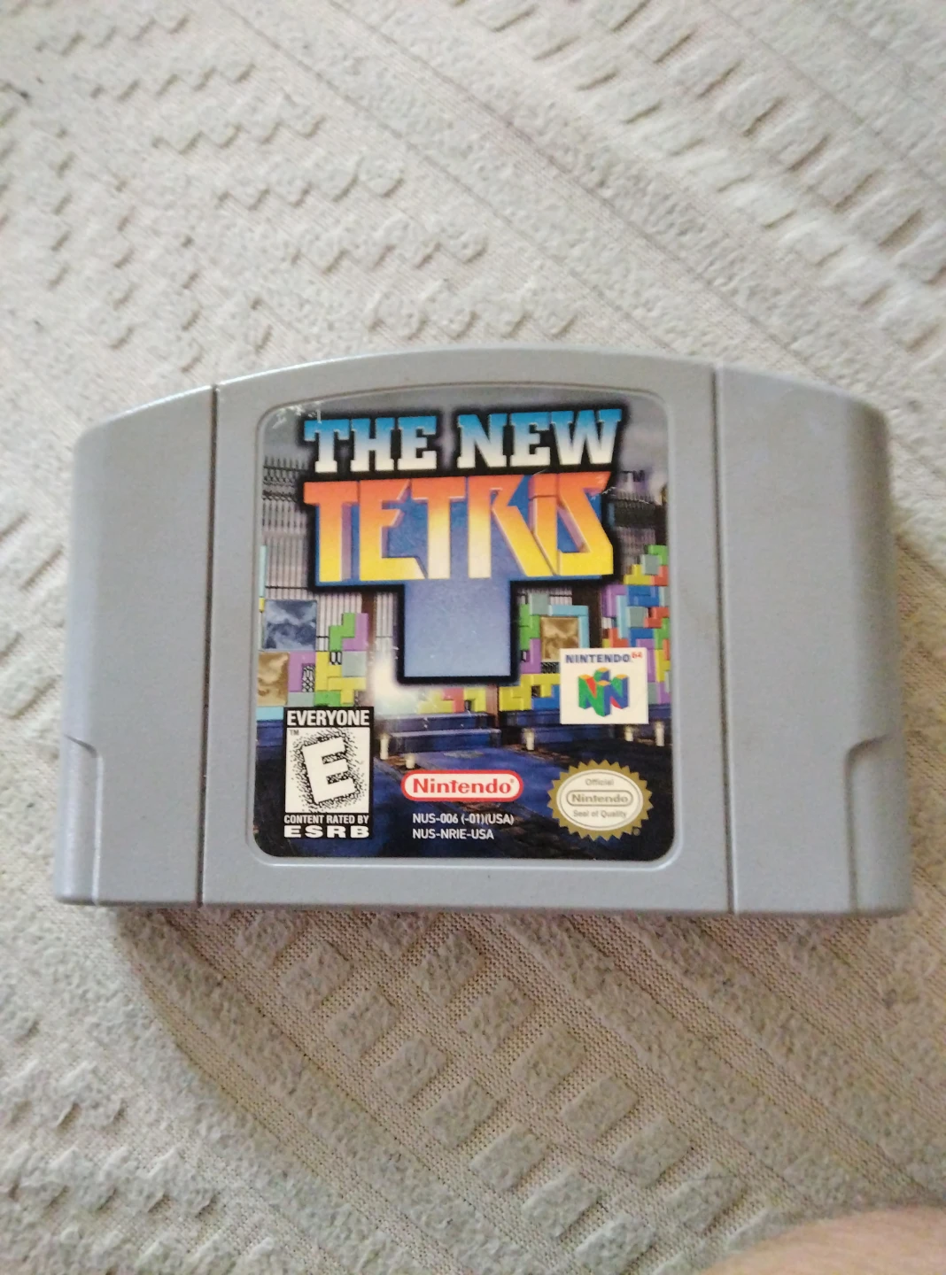 The New Tetris - N64 game