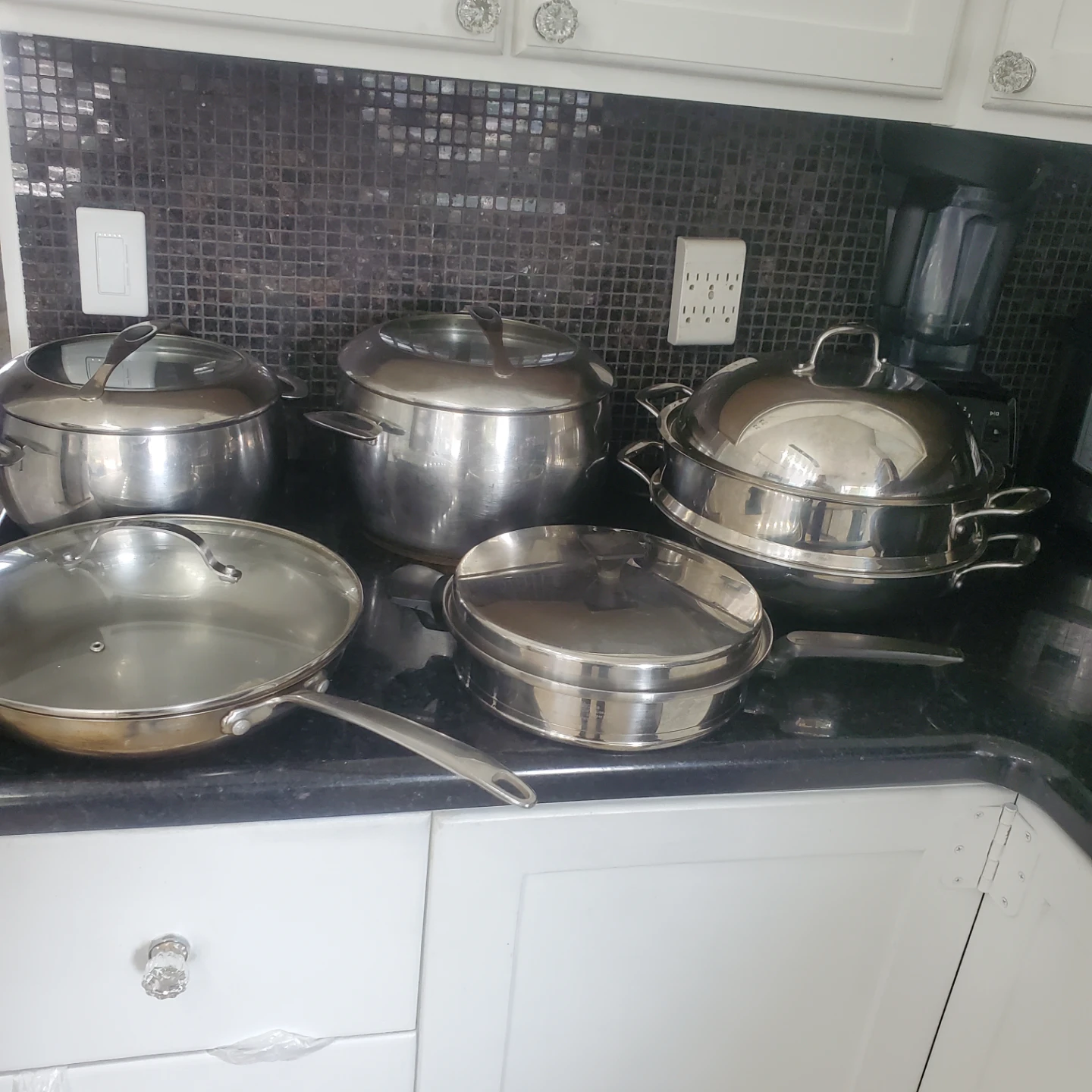 Stainless Steel Pots and Pan Set