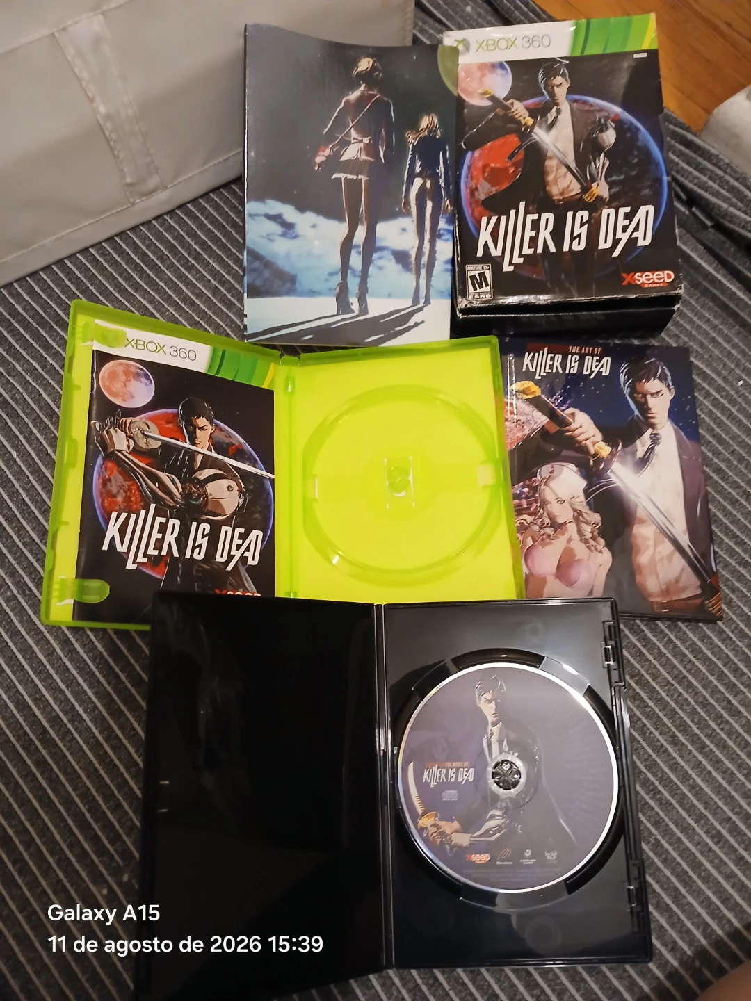 Killer is Dead Xbox 360 Game and Art Book