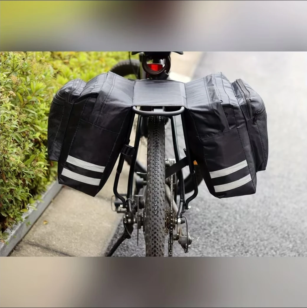 saddle bag rear bag tail rack bag bicycle ebike