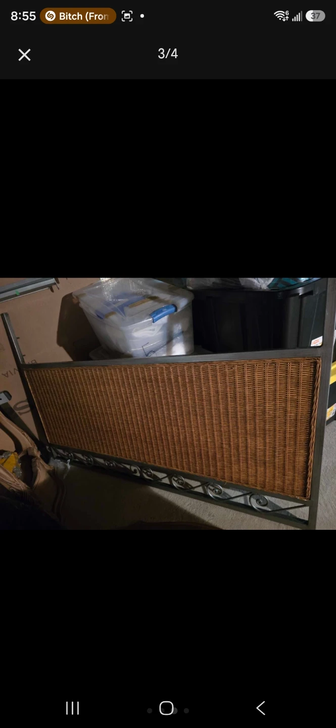 Wicker and Metal Furniture Set - photo 3
