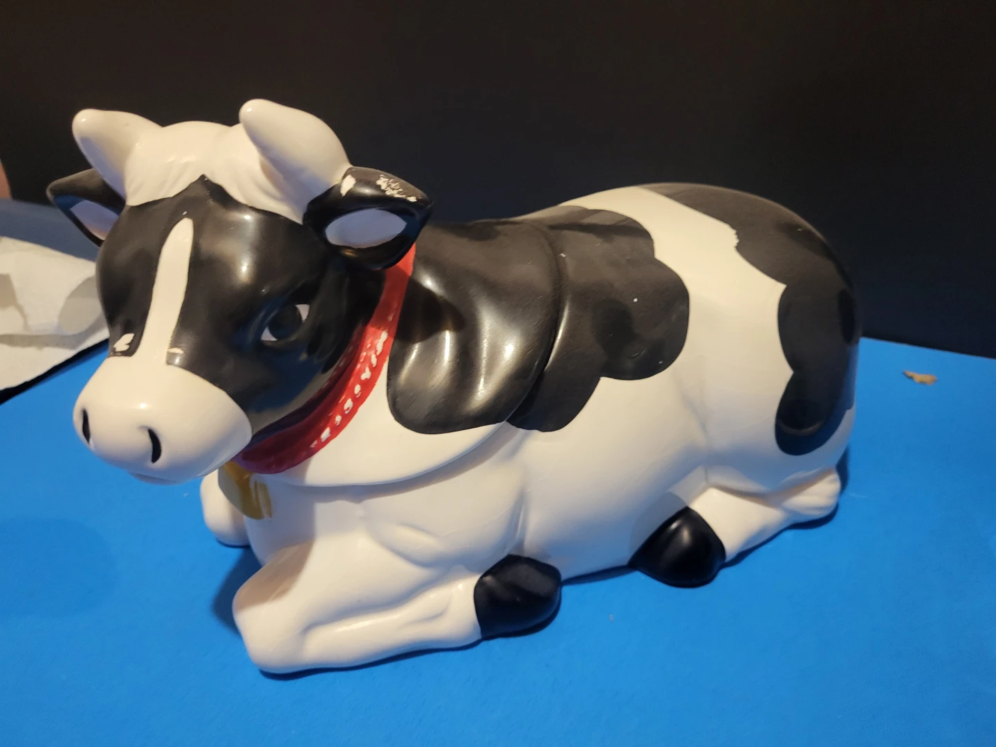 Vintage Ceramic Milk Jug  and Cow Cookie Jars - photo 3