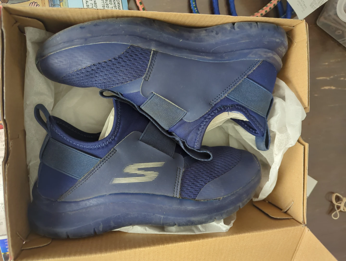 Skechers Kids Size 3 Slip on Shoes - photo 3