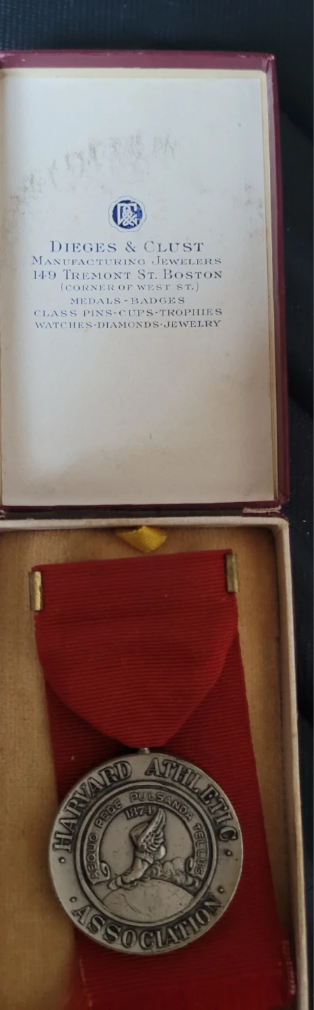 Harvard Athletic 1st Prize 1916 sterling - photo 3