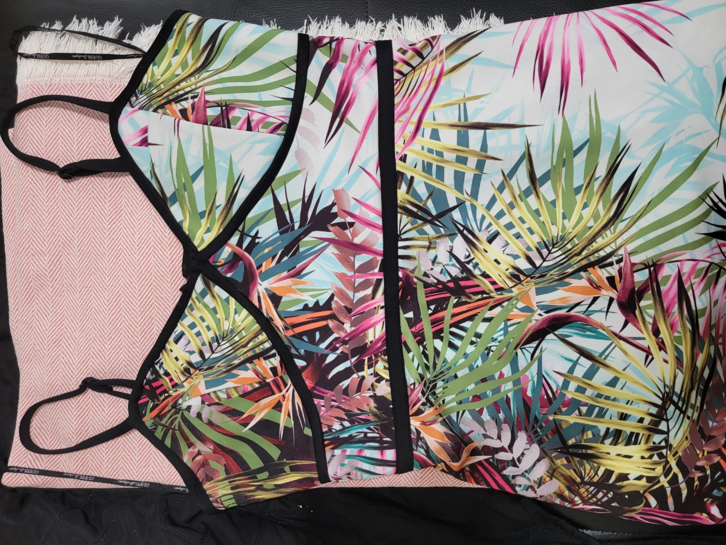 Tropical Print Mini Dress GUESS - photo 2