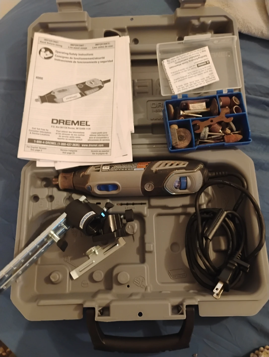 Dremel 4000 Rotary Tool Kit with Accessories