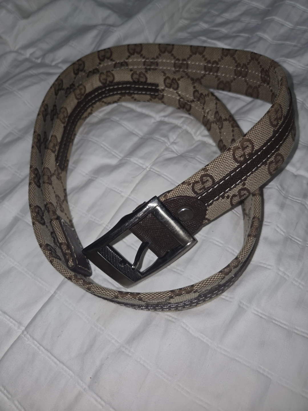 Gucci GG Supreme Canvas Belt - photo 2